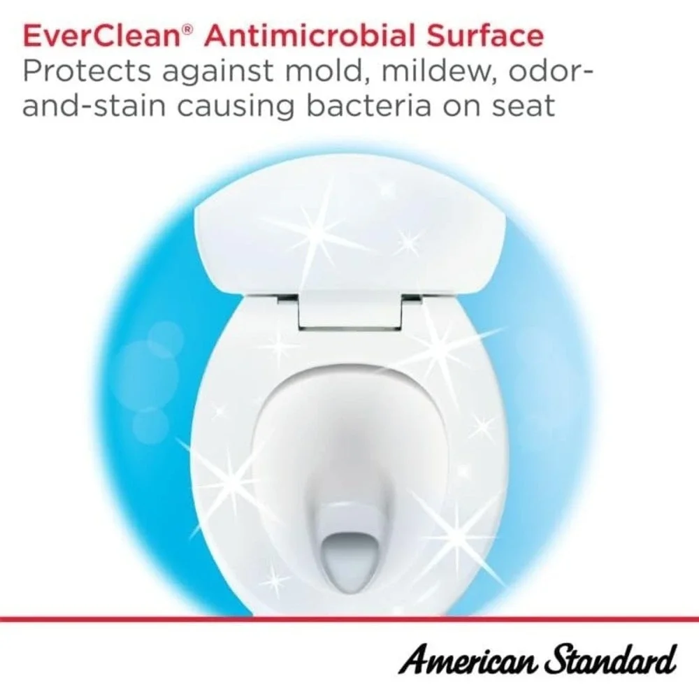 American Standard White Soft Close 5320B65CT.020 -‎ Champion Round Toilet Seat
